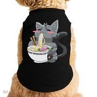 Anime Ramen Cat Kawaii Neko Gift Doggie Tank thumb 0