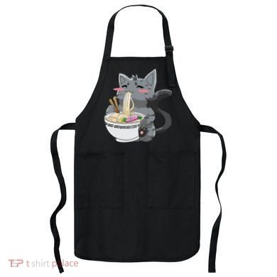 Anime Ramen Cat Kawaii Neko Gift Apron