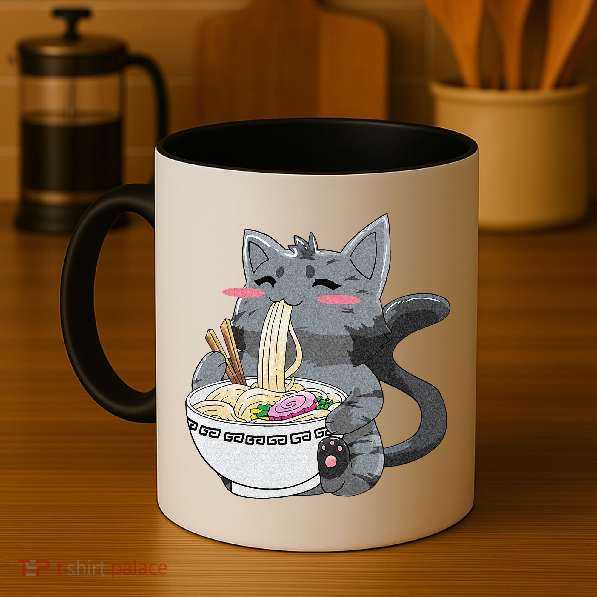 Anime Ramen Cat Kawaii Neko Gift Coffee Mug
