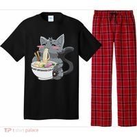 Anime Ramen Cat Kawaii Neko Gift Pajama Set thumb 0