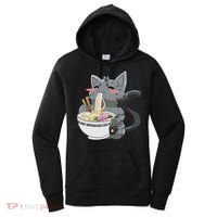 Anime Ramen Cat Kawaii Neko Gift Women's Hoodie thumb 0