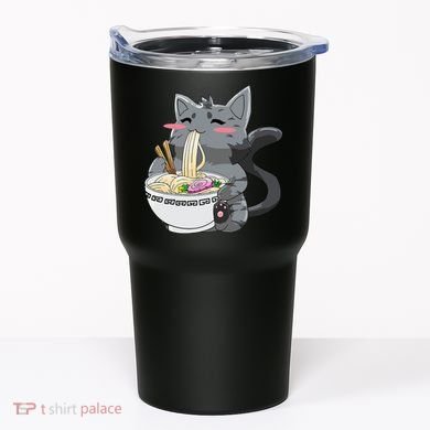 Anime Ramen Cat Kawaii Neko Gift Tumbler