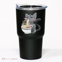Anime Ramen Cat Kawaii Neko Gift Tumbler thumb 0