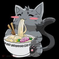 Anime Ramen Cat Kawaii Neko Gift Baby Bodysuit thumb 2