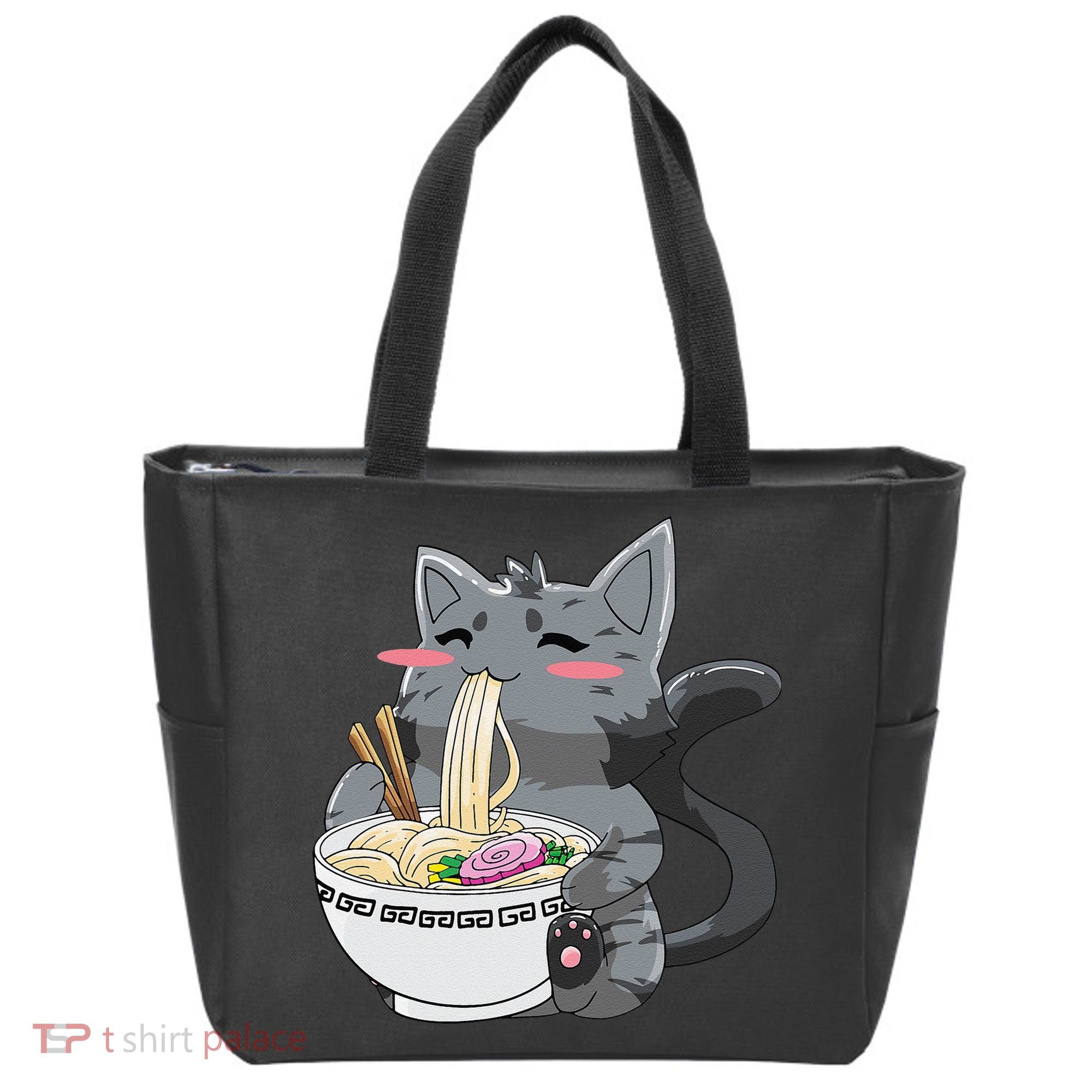 Anime Ramen Cat Kawaii Neko Gift Tote Bag