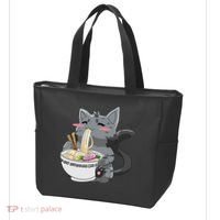 Anime Ramen Cat Kawaii Neko Gift Tote Bag thumb 3