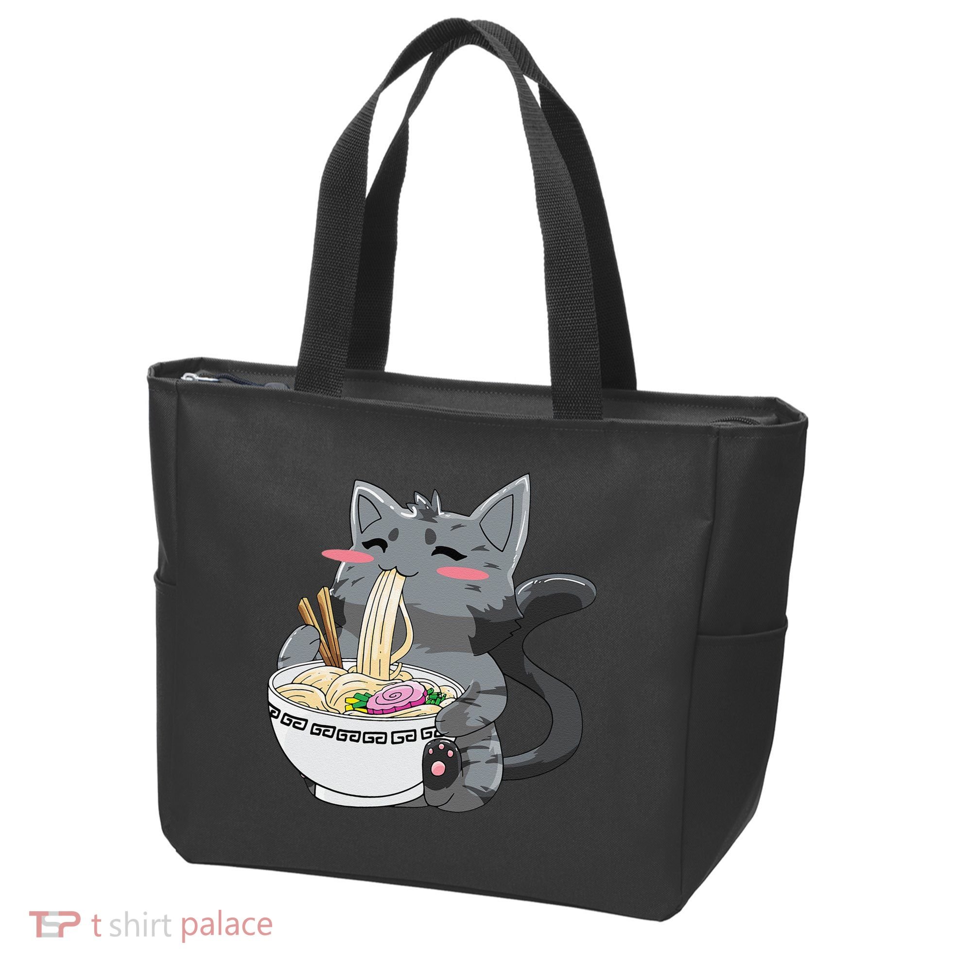 Anime Ramen Cat Kawaii Neko Gift Tote Bag