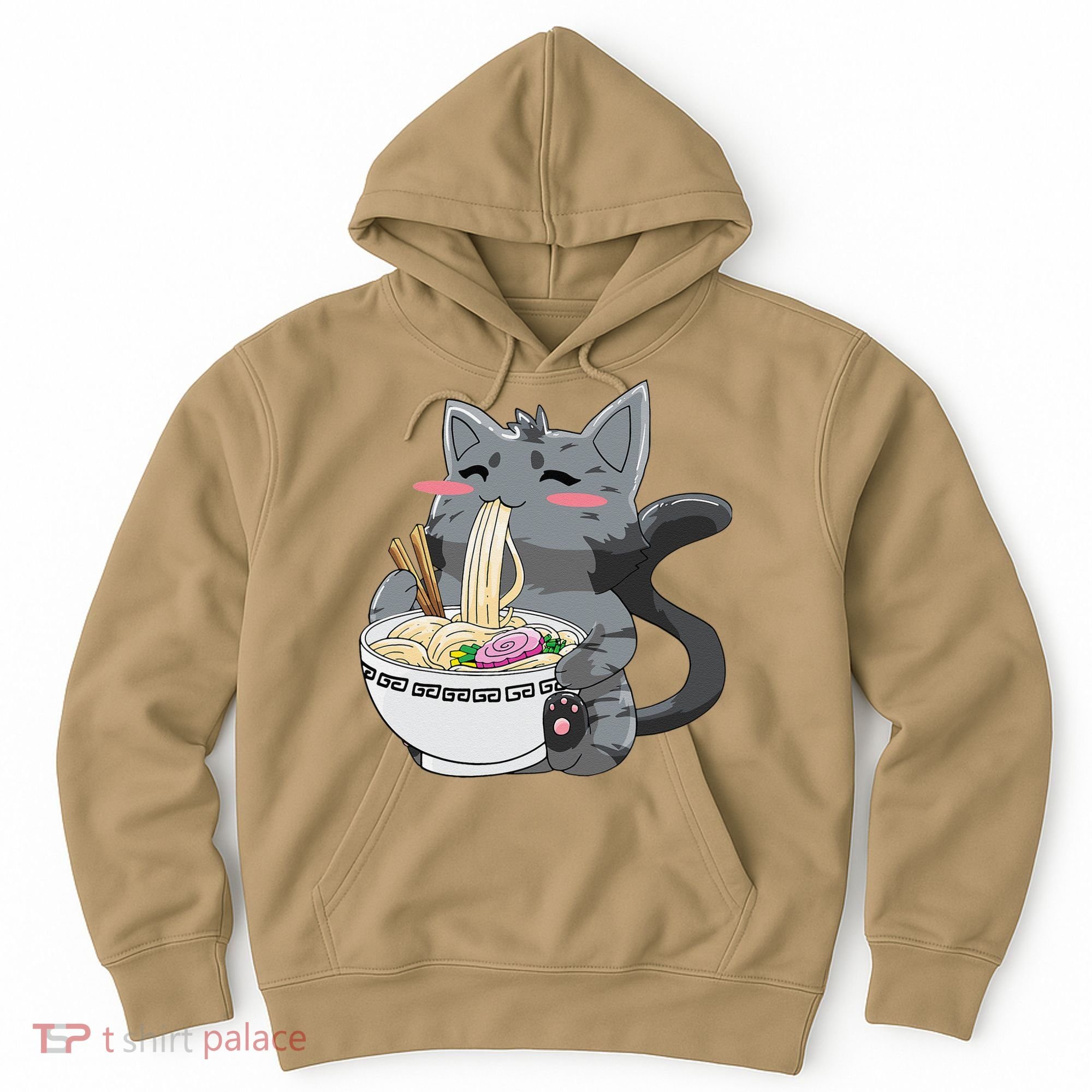 Anime Ramen Cat Kawaii Neko Gift Hoodie