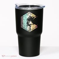 Awesome Rock Climbing Retro Mountain Climber Hiker Alpinism Tumbler thumb 0