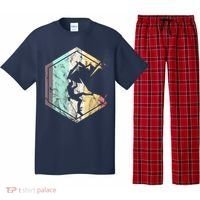 Awesome Rock Climbing Retro Mountain Climber Hiker Alpinism Pajama Set thumb 0