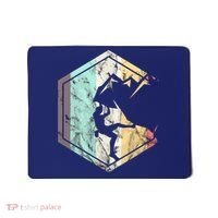 Awesome Rock Climbing Retro Mountain Climber Hiker Alpinism Mousepad thumb 0