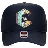Awesome Rock Climbing Retro Mountain Climber Hiker Alpinism Hat thumb 0