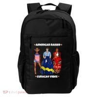 American Raised Curacao Vibes Born In South America Dna Meaningful Gift Backpack thumb 0
