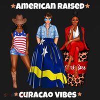 American Raised Curacao Vibes Born In South America Dna Meaningful Gift Bucket Hat thumb 4