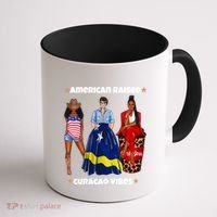 American Raised Curacao Vibes Born In South America Dna Meaningful Gift Coffee Mug thumb 1