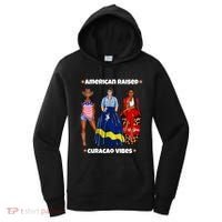 American Raised Curacao Vibes Born In South America Dna Meaningful Gift Women's Hoodie thumb 0