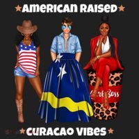 American Raised Curacao Vibes Born In South America Dna Meaningful Gift Golf Towel thumb 3
