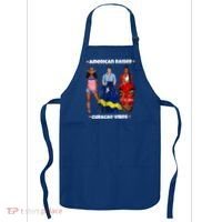 American Raised Curacao Vibes Born In South America Dna Meaningful Gift Apron thumb 0