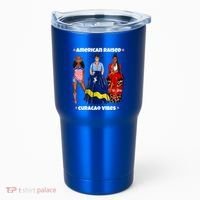 American Raised Curacao Vibes Born In South America Dna Meaningful Gift Tumbler thumb 0