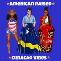 American Raised Curacao Vibes Born In South America Dna Meaningful Gift Women's Tank Top thumb 5