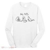 Aw Rats Cute Rat Trio Long Sleeve Shirt thumb 0