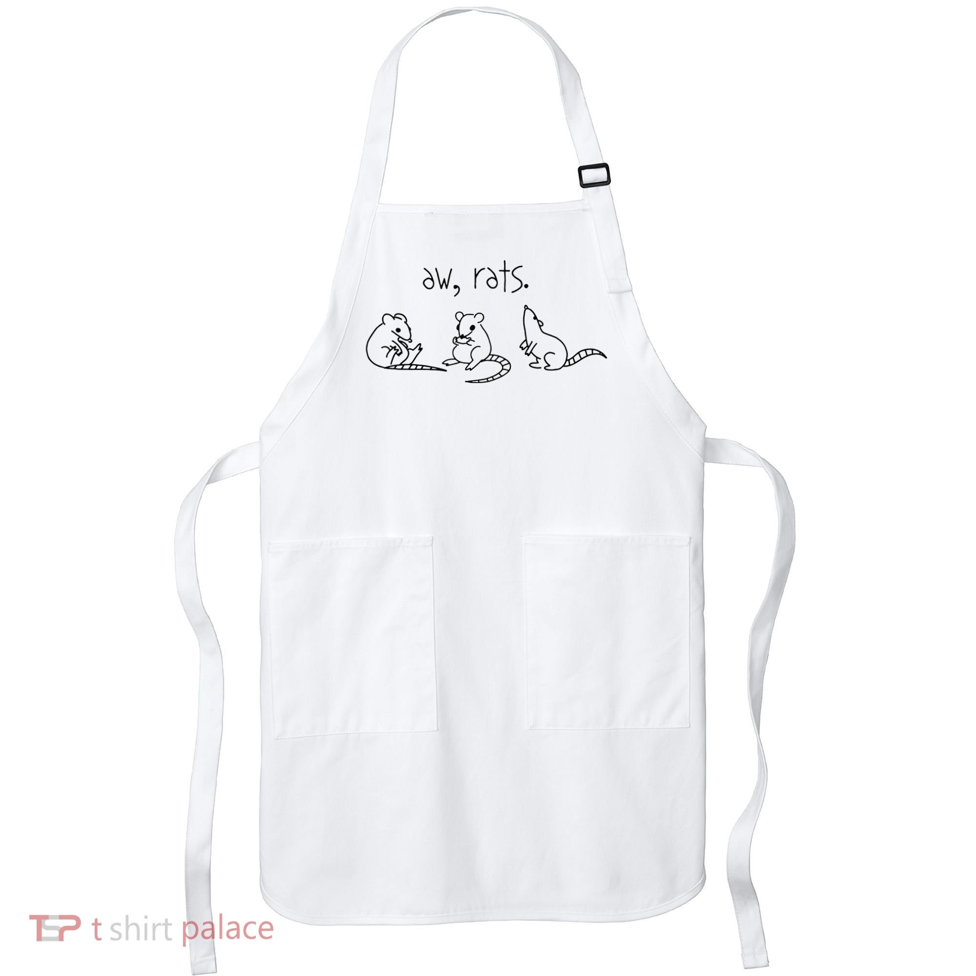 Aw Rats Cute Rat Trio Apron