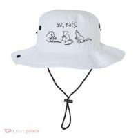 Aw Rats Cute Rat Trio Bucket Hat thumb 0