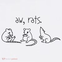 Aw Rats Cute Rat Trio Polo thumb 3
