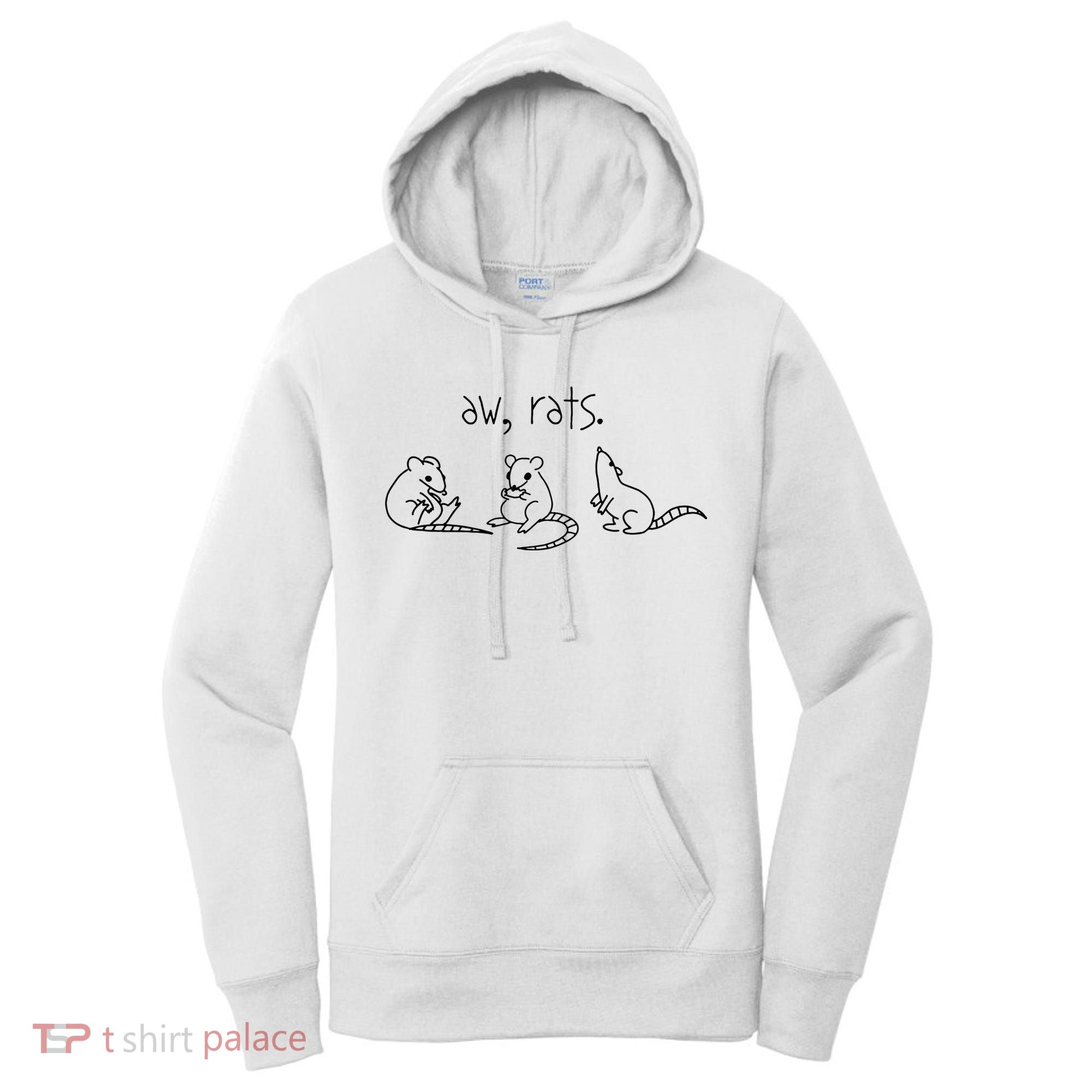 Aw Rats Cute Rat Trio Women's Hoodie