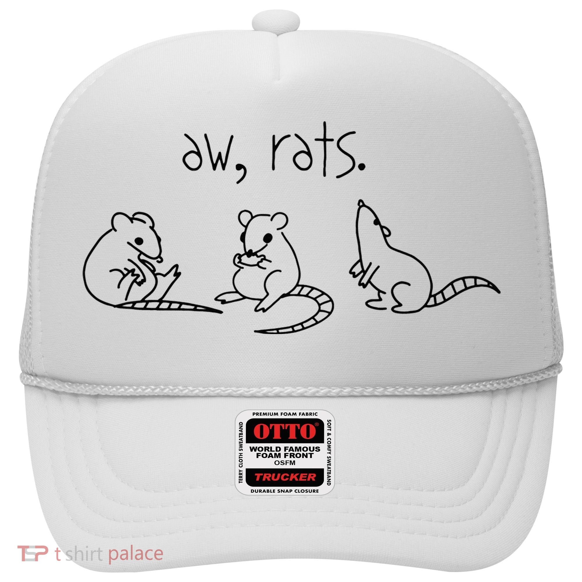 Aw Rats Cute Rat Trio Hat