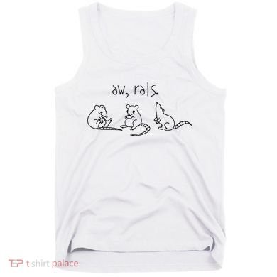 Aw Rats Cute Rat Trio Tank Top