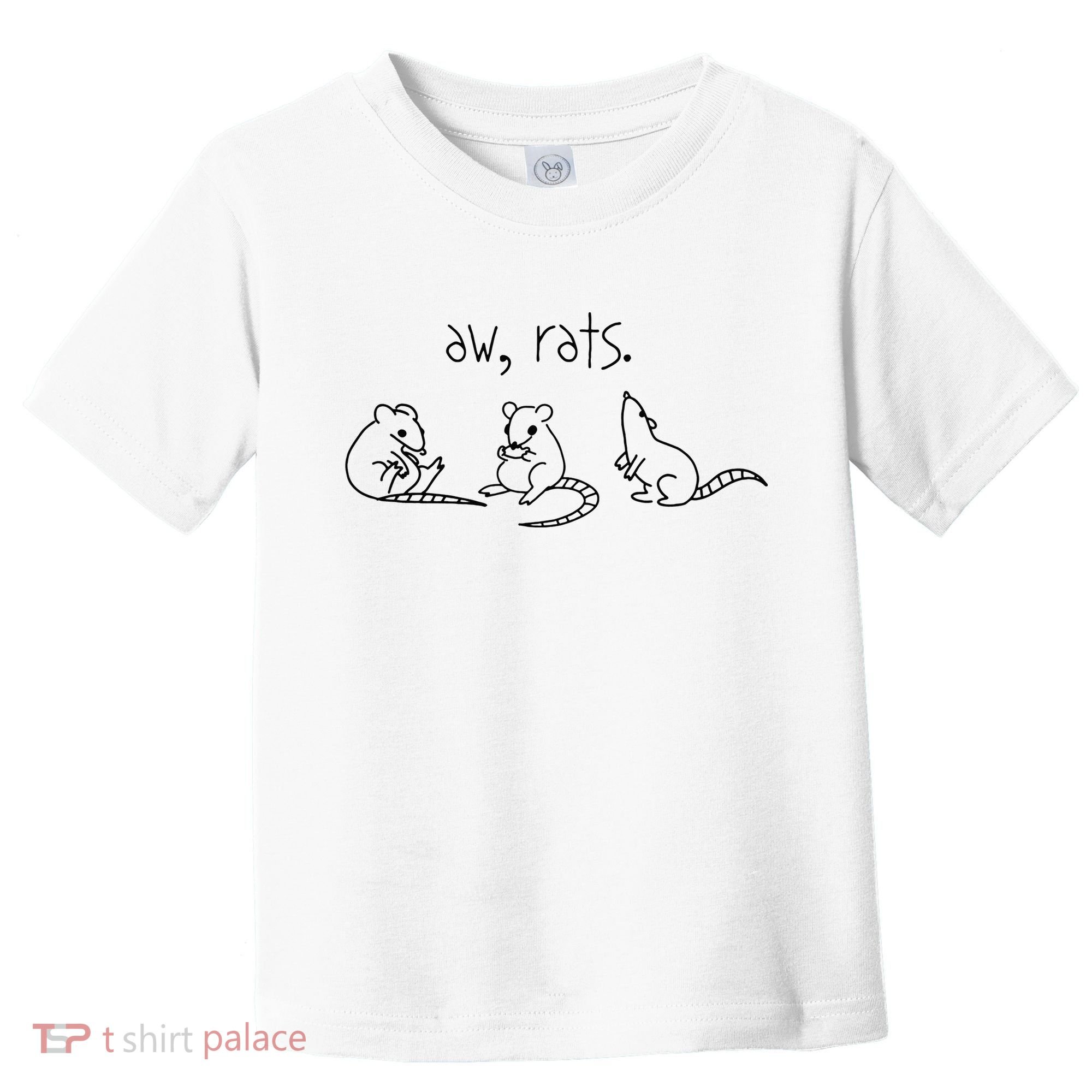 Aw Rats Cute Rat Trio Toddler T-Shirt