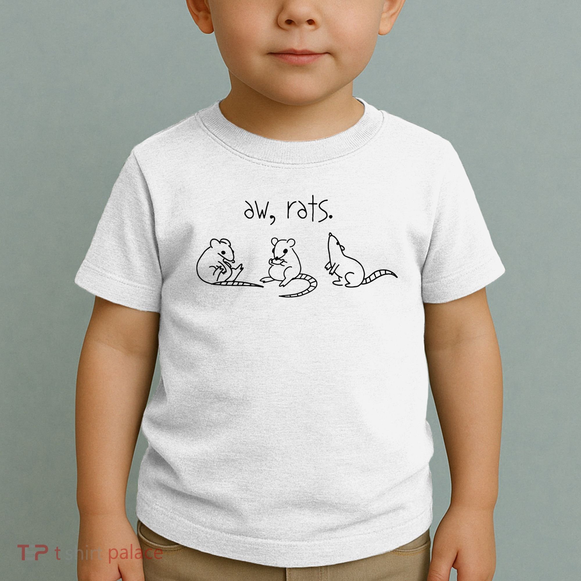Aw Rats Cute Rat Trio Toddler T-Shirt