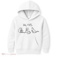 Aw Rats Cute Rat Trio Kids Hoodie thumb 0