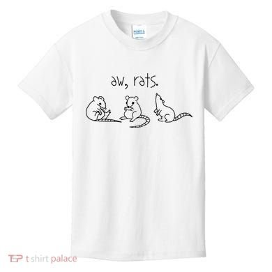 Aw Rats Cute Rat Trio Kids T-Shirt