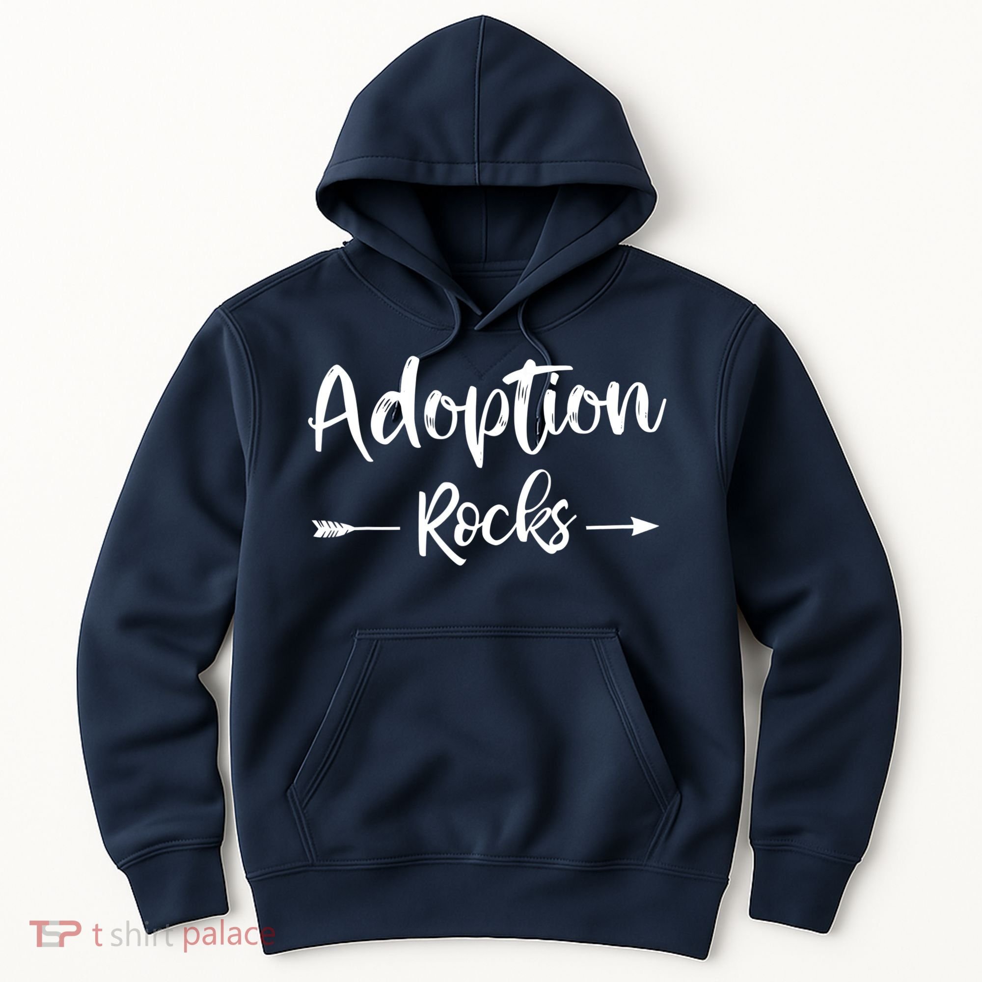 Adoption Rocks Cute Christian Adopt Adoption Day Family Hoodie
