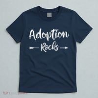 Adoption Rocks Cute Christian Adopt Adoption Day Family T-Shirt thumb 5