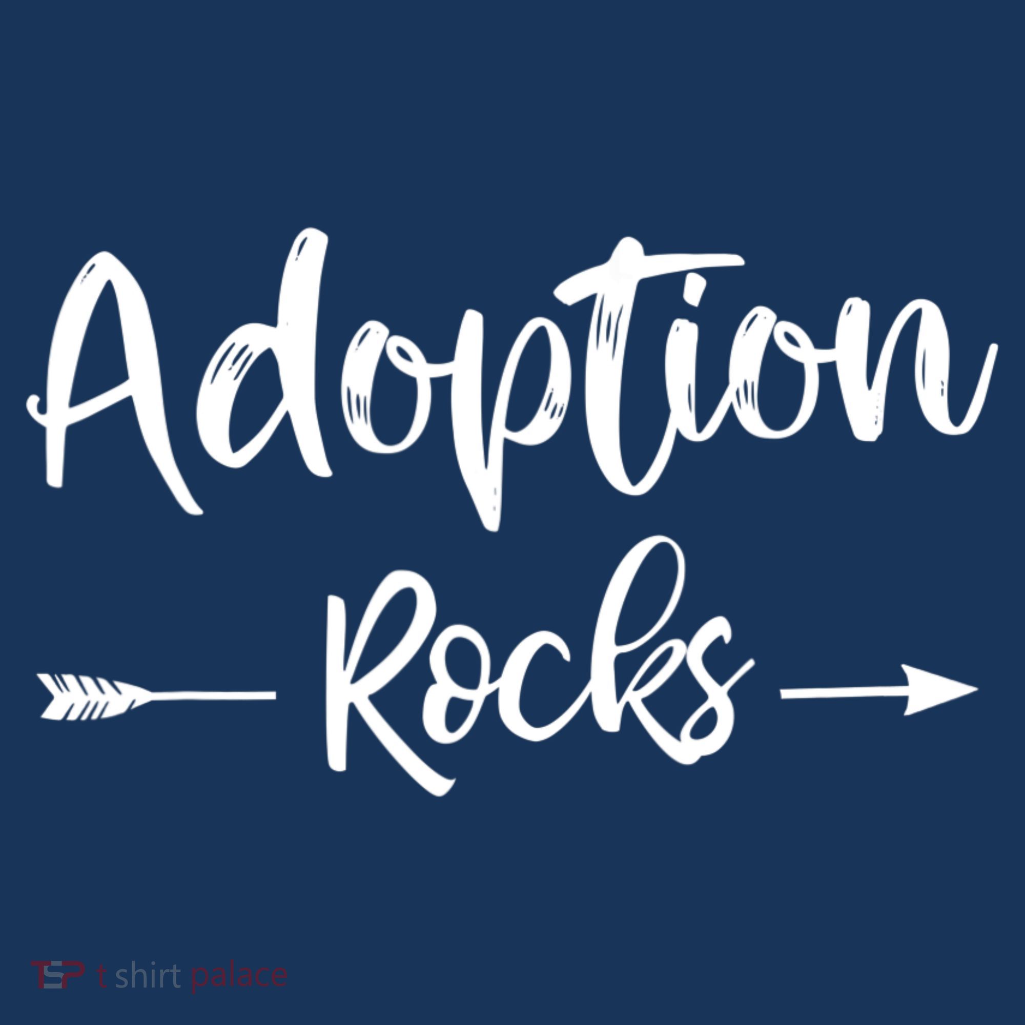 Adoption Rocks Cute Christian Adopt Adoption Day Family T-Shirt