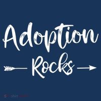 Adoption Rocks Cute Christian Adopt Adoption Day Family Women's Hoodie thumb 2