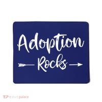 Adoption Rocks Cute Christian Adopt Adoption Day Family Mousepad thumb 0