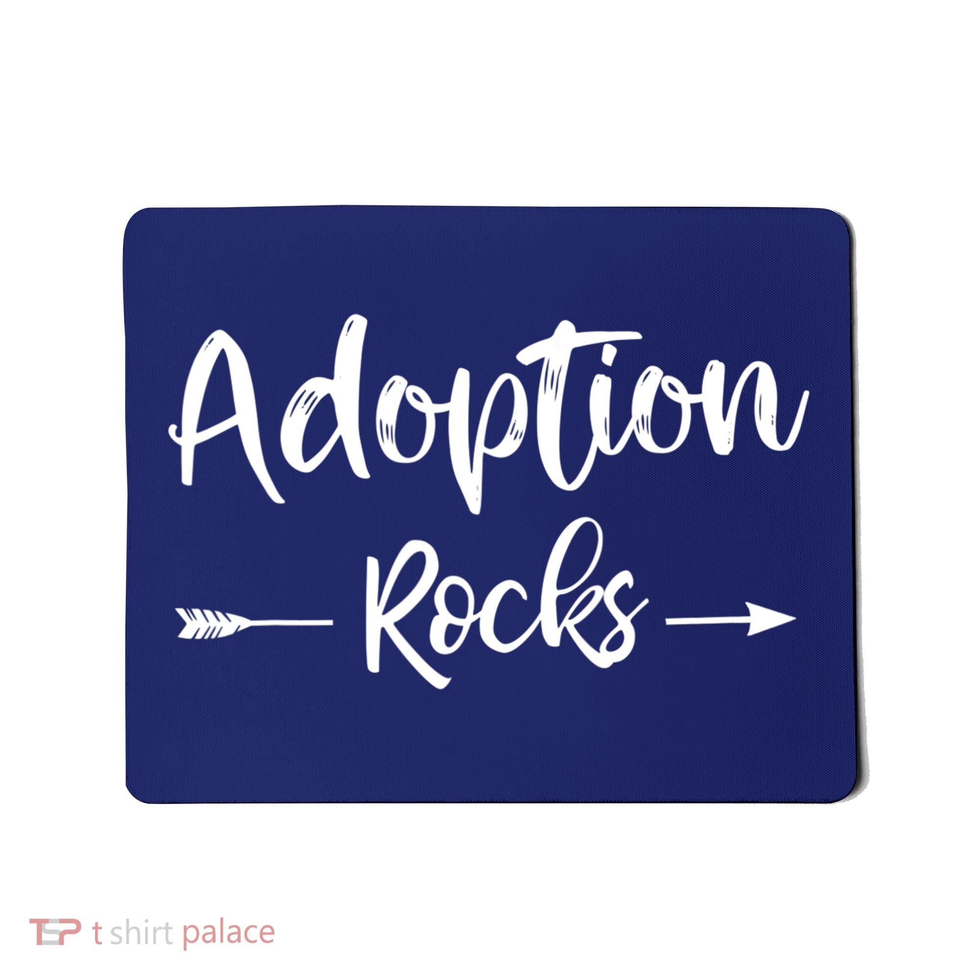 Adoption Rocks Cute Christian Adopt Adoption Day Family Mousepad