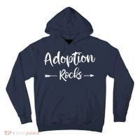 Adoption Rocks Cute Christian Adopt Adoption Day Family Tall Hoodie thumb 0