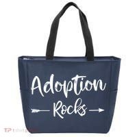Adoption Rocks Cute Christian Adopt Adoption Day Family Tote Bag thumb 0