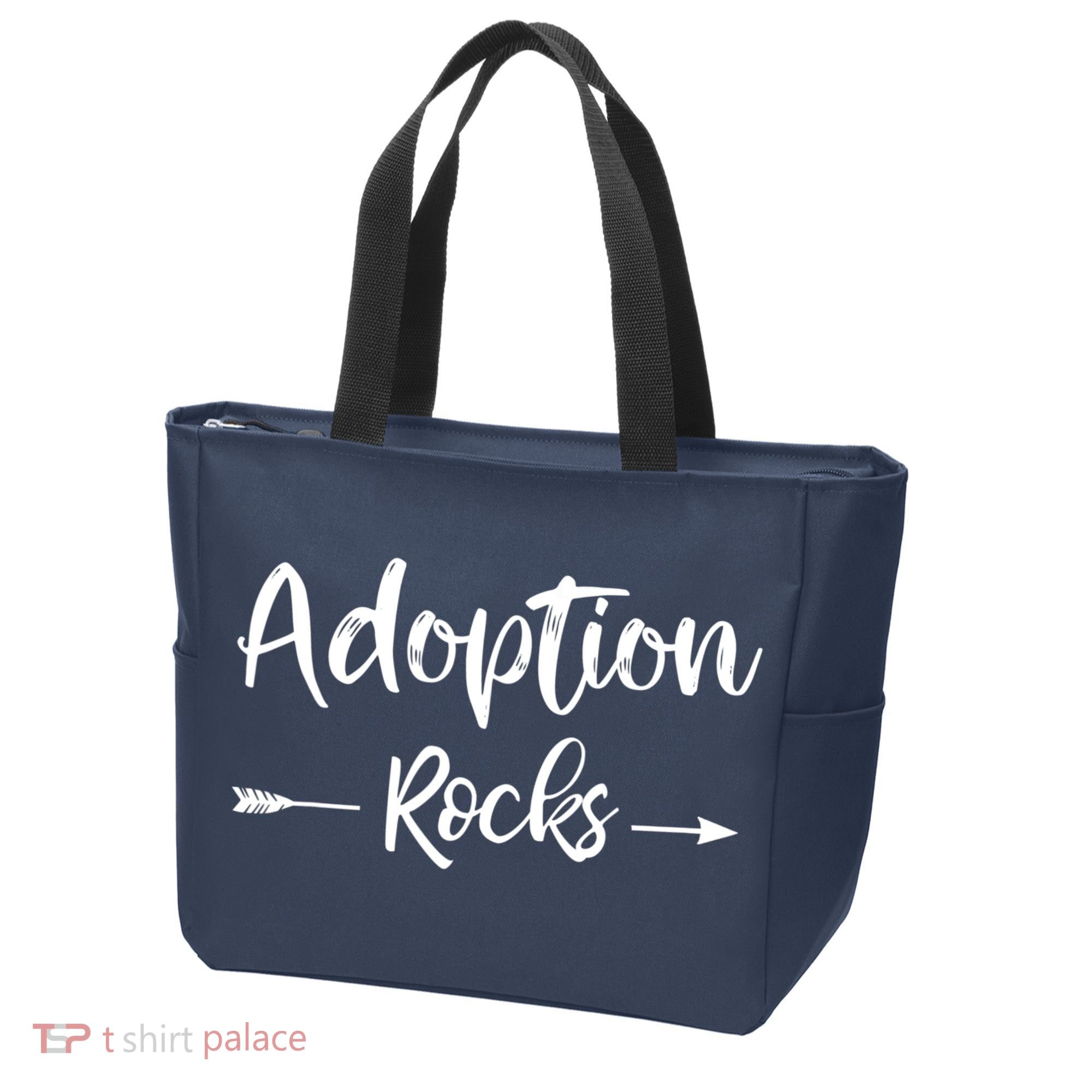 Adoption Rocks Cute Christian Adopt Adoption Day Family Tote Bag