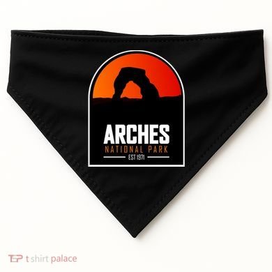 Arches National Park USA-Made Doggie Bandana