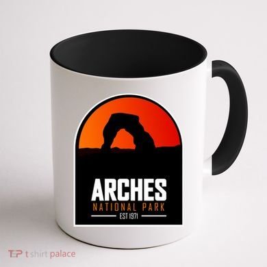 Arches National Park Coffee Mug back