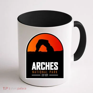 Arches National Park Coffee Mug back