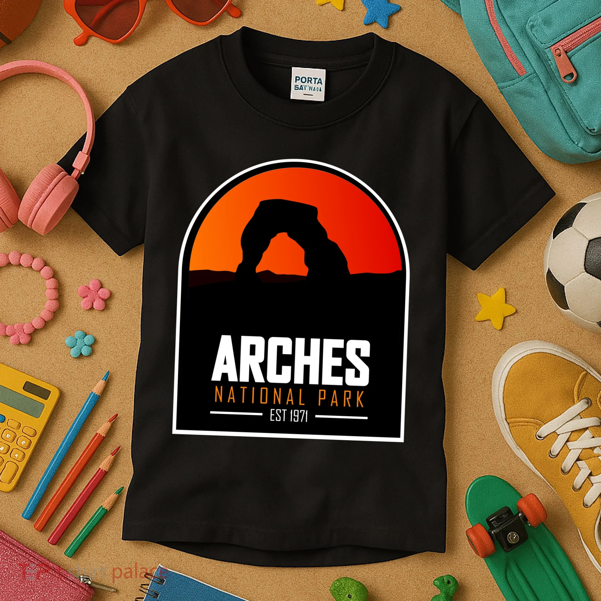 Arches National Park Kids T-Shirt