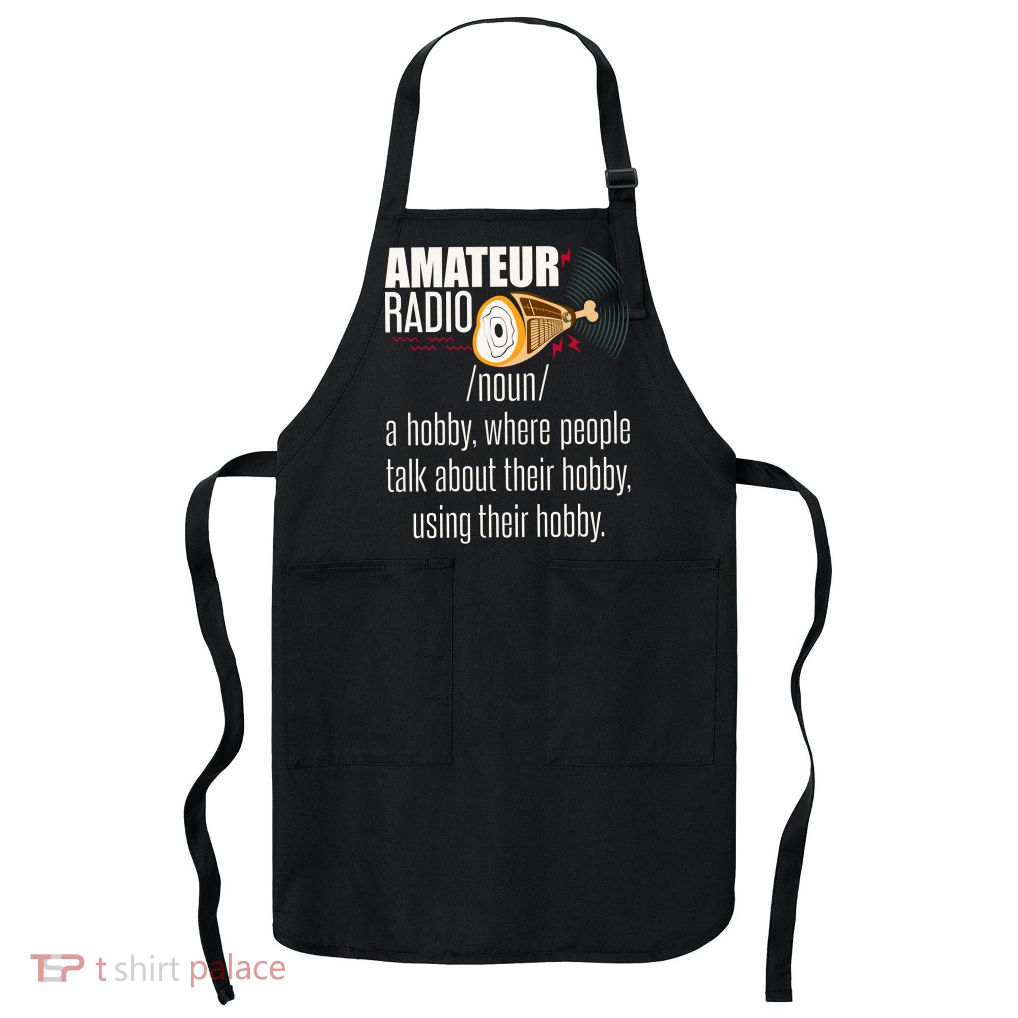 Amateur Radio Definition Gift Ham Radio Operator Enthusiast Gift Apron