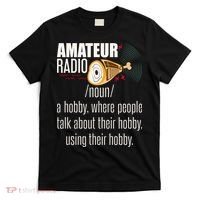 Amateur Radio Definition Gift Ham Radio Operator Enthusiast Gift T-Shirt thumb 0
